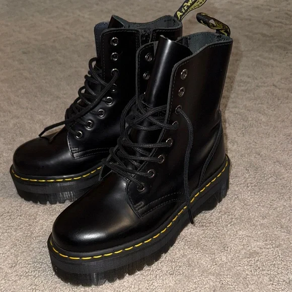 Like new Doc Marten’s black Jadon Boots - Picture 6 of 6